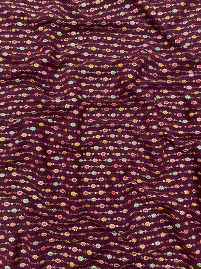 Georgette Embroidery