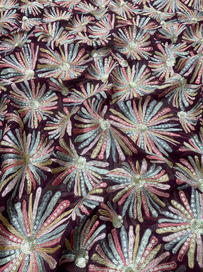 Georgette Embroidery