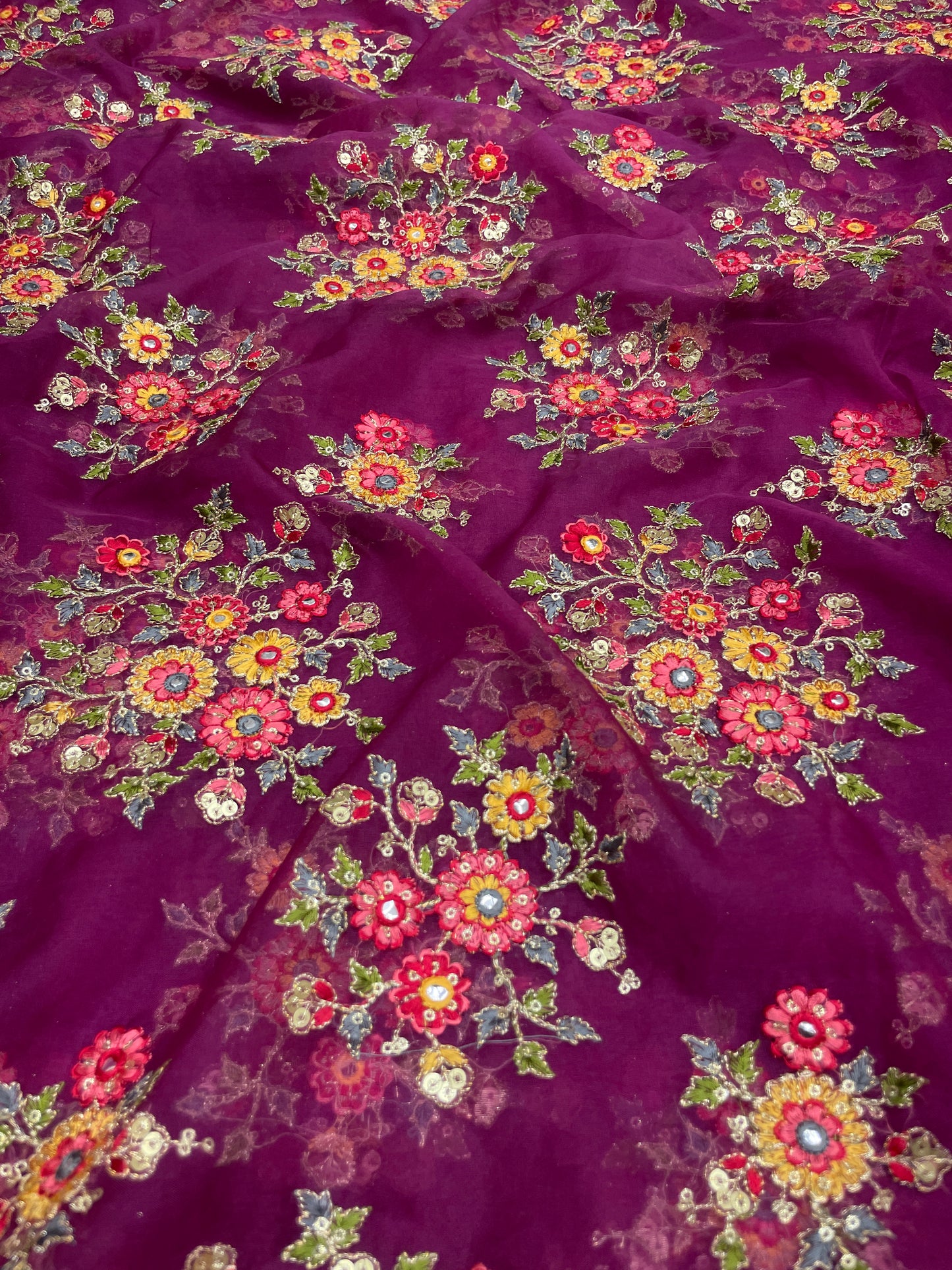 Georgette Embroidery