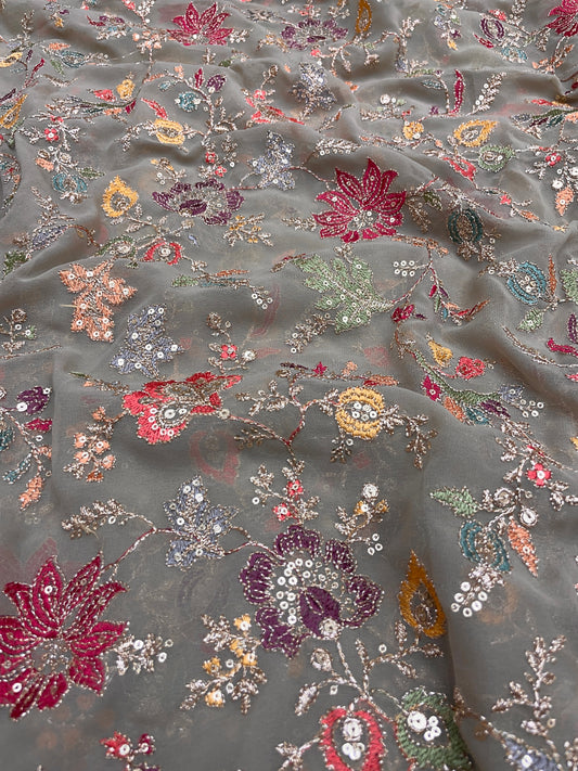 Georgette Embroidery