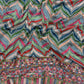 Adorable Excellent Multi Color Traditional Thread Embroidery With Sequin And Faux Mirror Work On Georgette Fabric