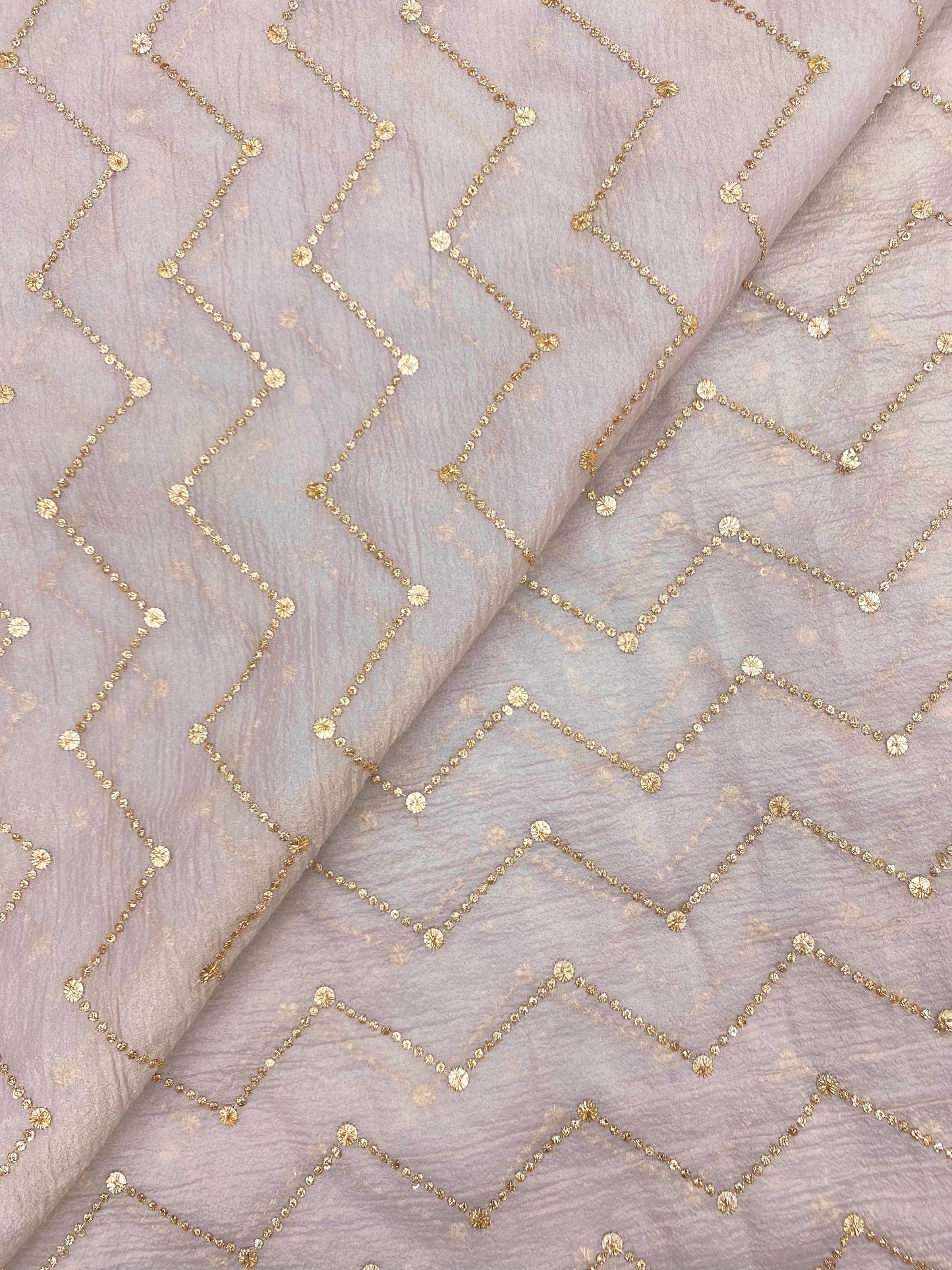 Glass Organza Embroidery (colours Available) 44"inch