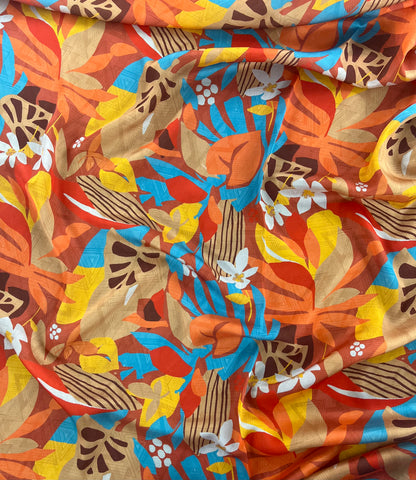 Amazing Pretty Print On Georgette Fabric