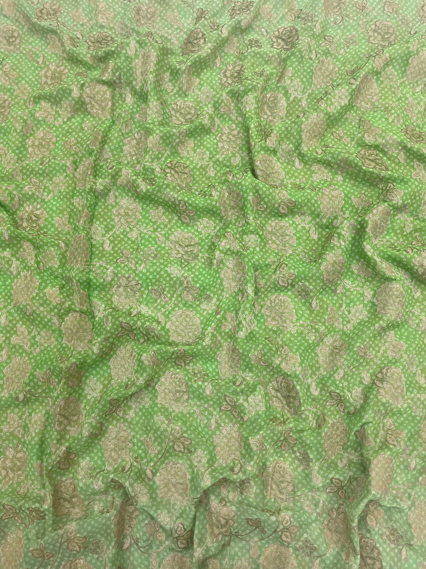 Shaded Georgette Zari Weaving (Colours Available) 44"inch