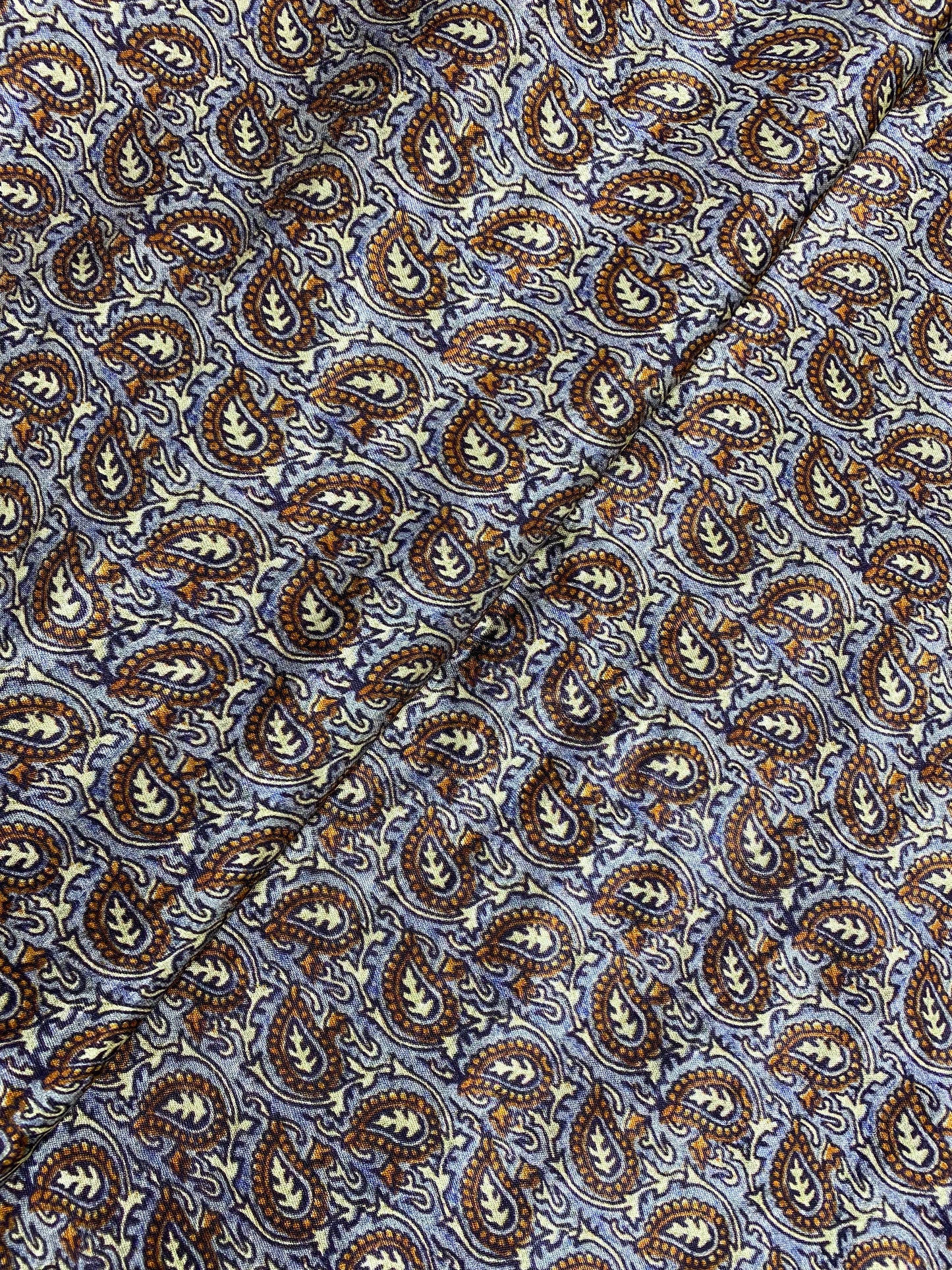 Unique Exclusive Adorable Ethnic Traditional Leafy Print On Gazi Silk Fabric