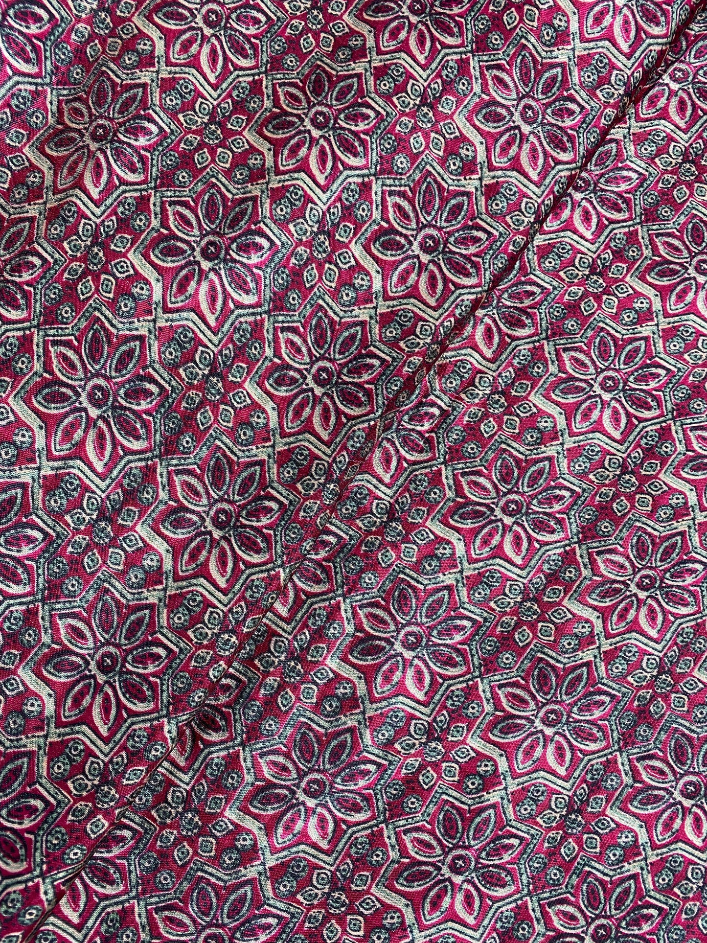 Luxurious Pretty Perfect Ethnic Magnificent Floral Prints On Gazi Silk Fabric