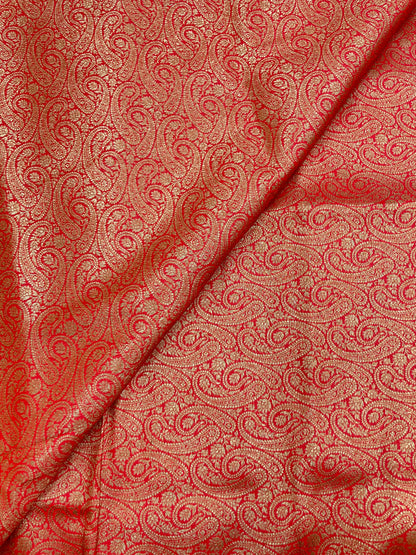 Banarasi Brocade Antique Zari (Color Available) 44"Inch