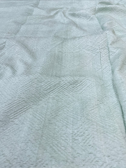 Pure raw Silk Tissue Self Jacquard (Color Available)
