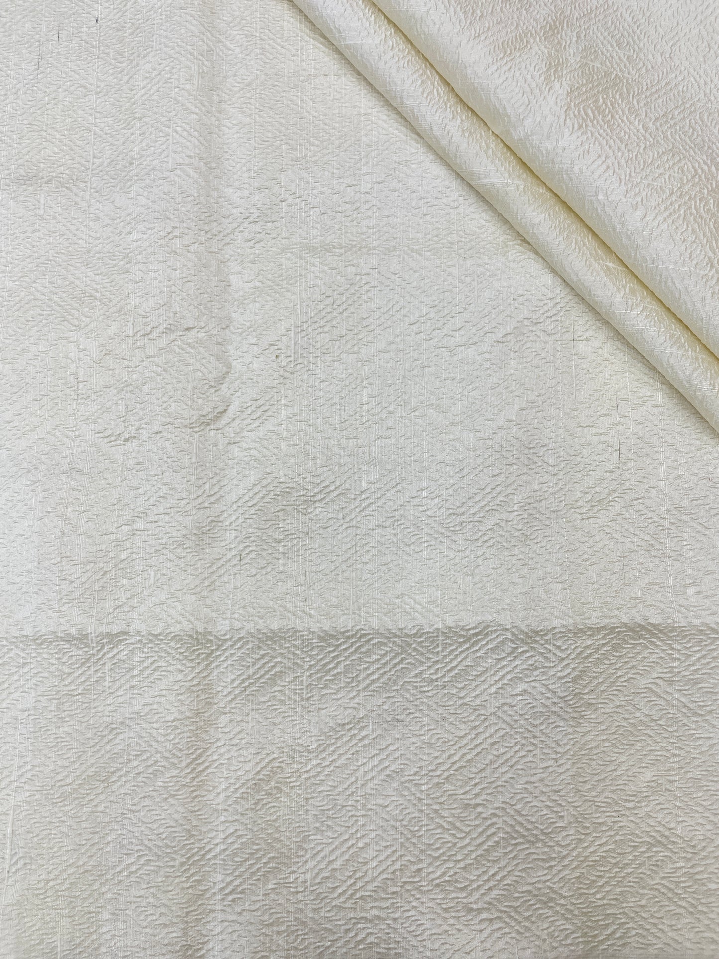 Pure raw Silk Tissue Self Jacquard (Color Available)