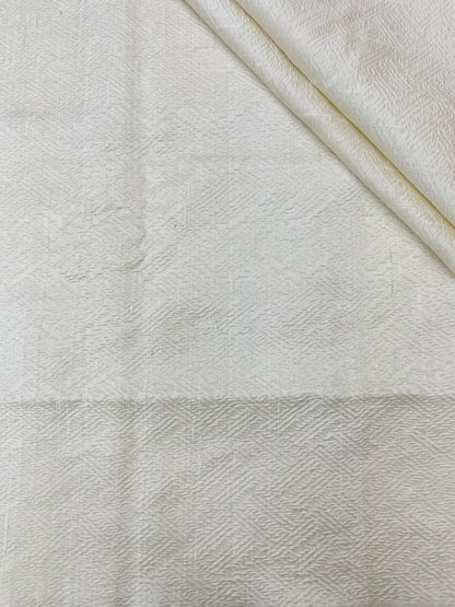 Pure raw Silk Tissue Self Jacquard (Color Available)