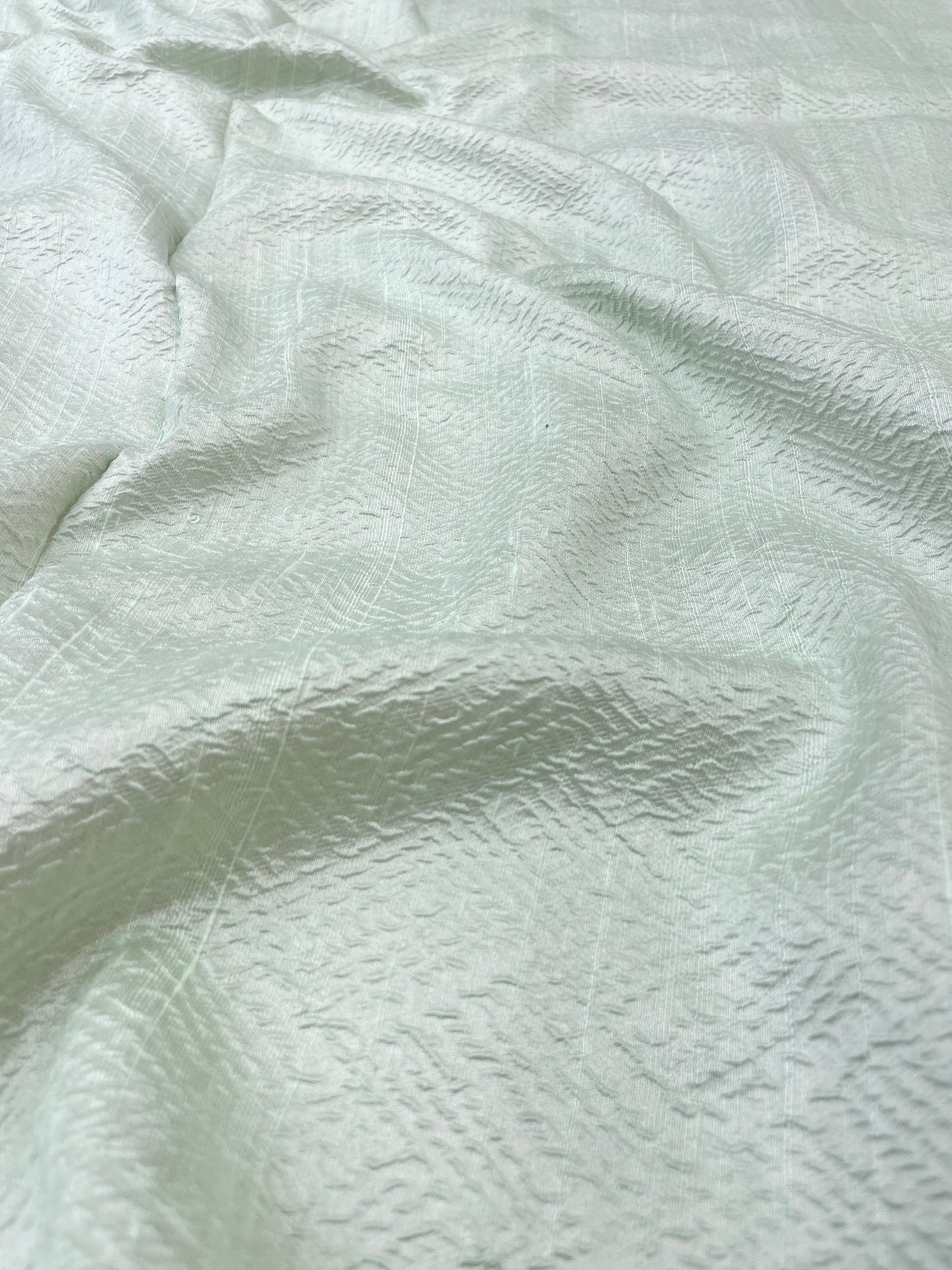 Pure raw Silk Tissue Self Jacquard (Color Available)