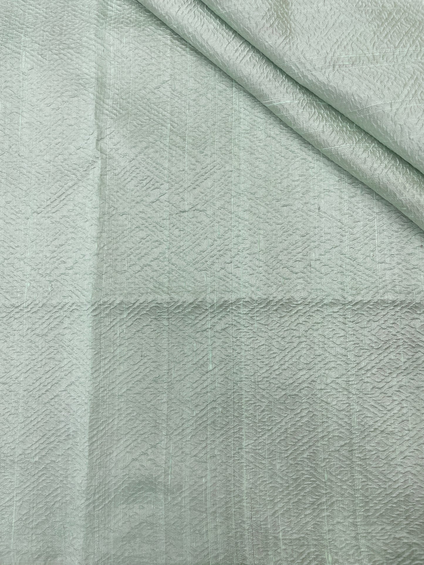 Pure raw Silk Tissue Self Jacquard (Color Available)