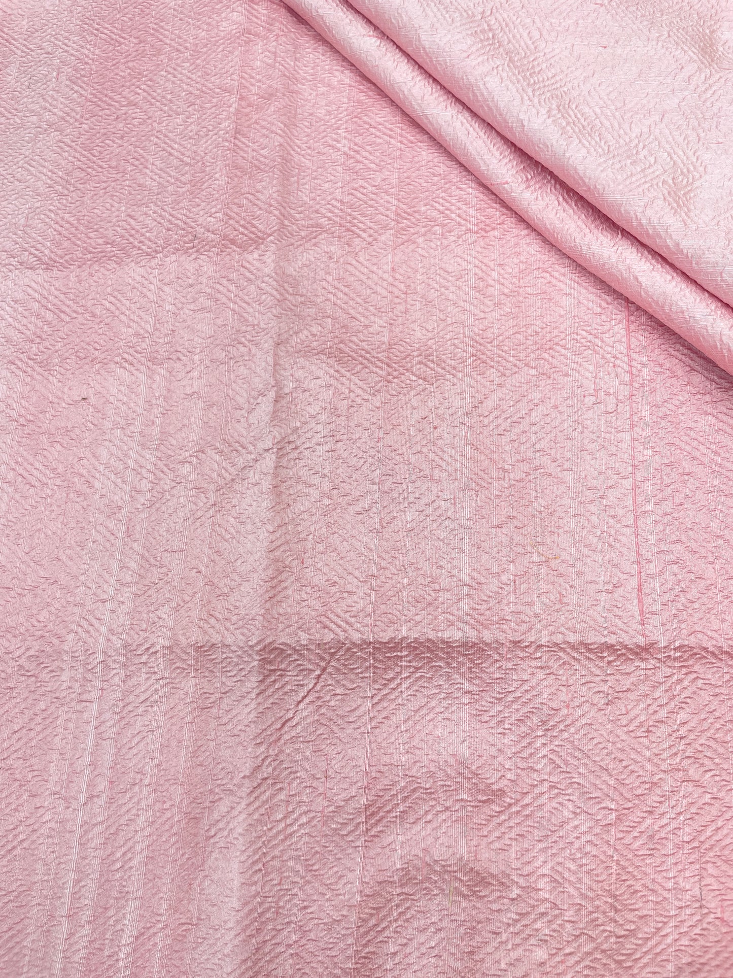Pure raw Silk Tissue Self Jacquard (Color Available)