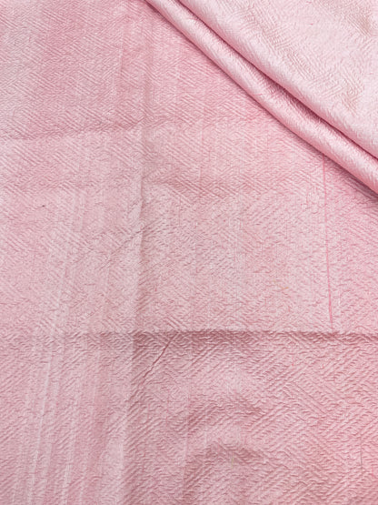 Pure raw Silk Tissue Self Jacquard (Color Available)