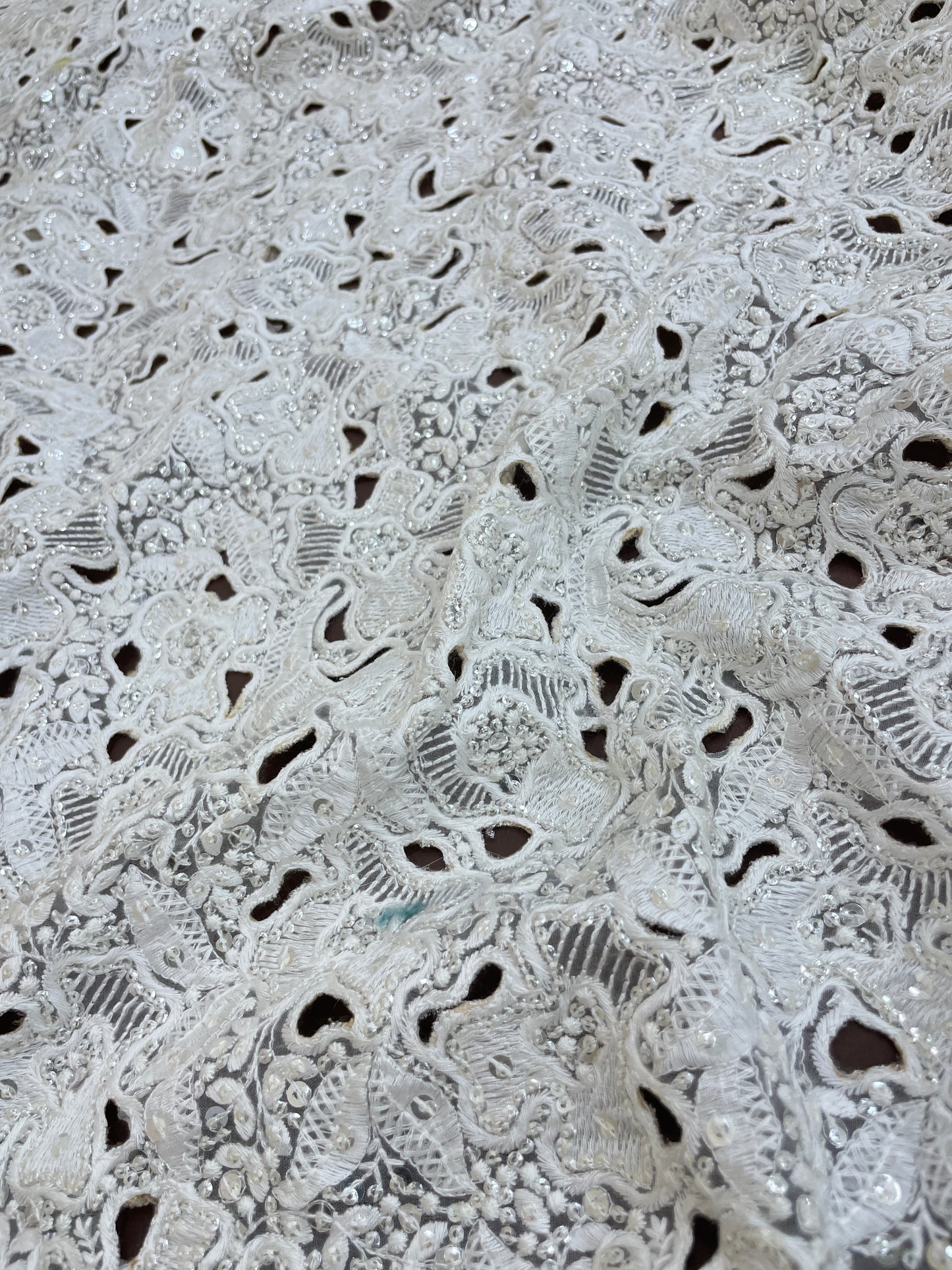 organza Cutwork Ebroidery