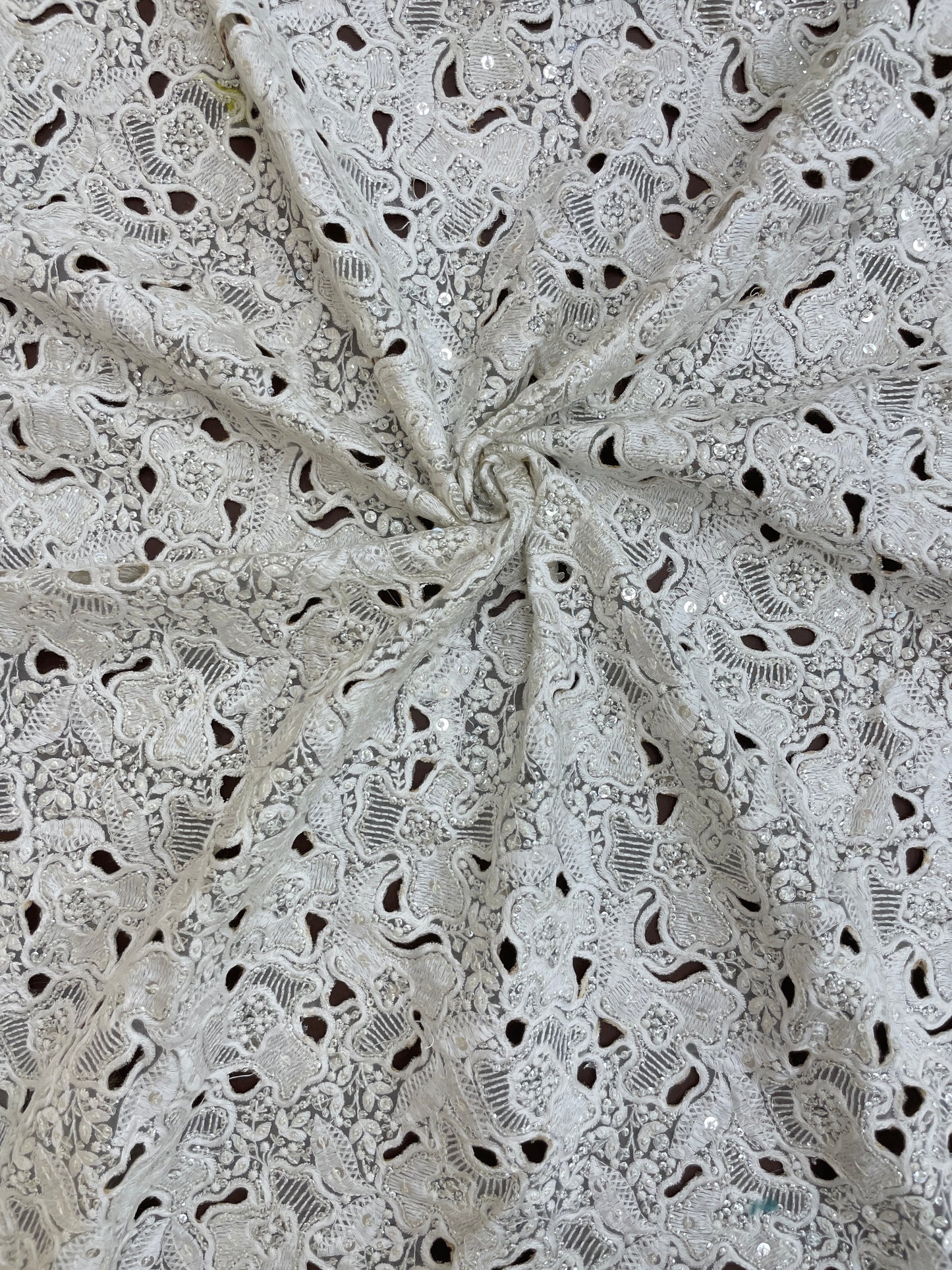 organza Cutwork Ebroidery
