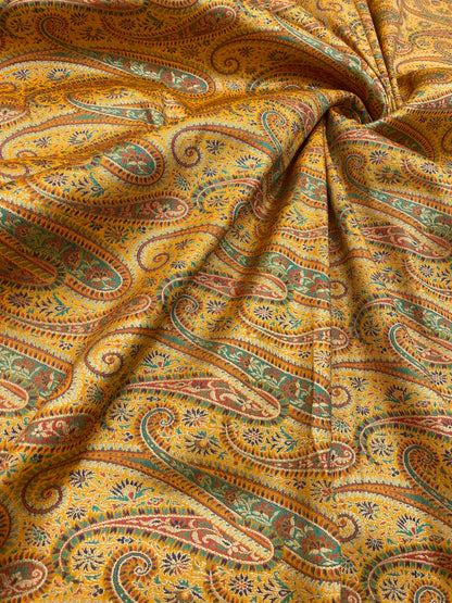 Pure Kimkhwab Weaving (Colours Available) 44"Inch