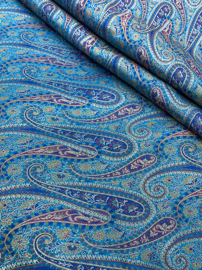 Pure Kimkhwab Weaving (Colours Available) 44"Inch