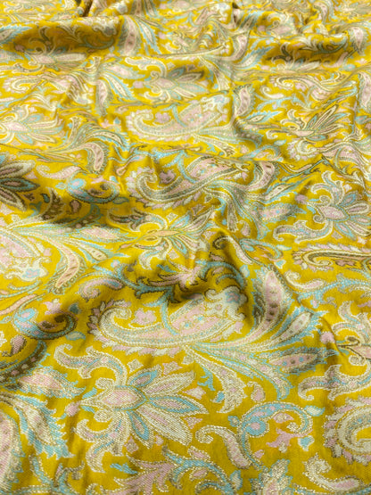 Pure Kimkhwab Weaving (colors available) 44"inch