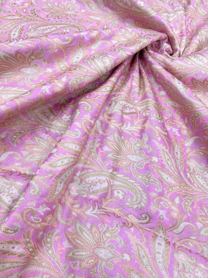 Pure Kimkhwab Weaving (colors available) 44"inch