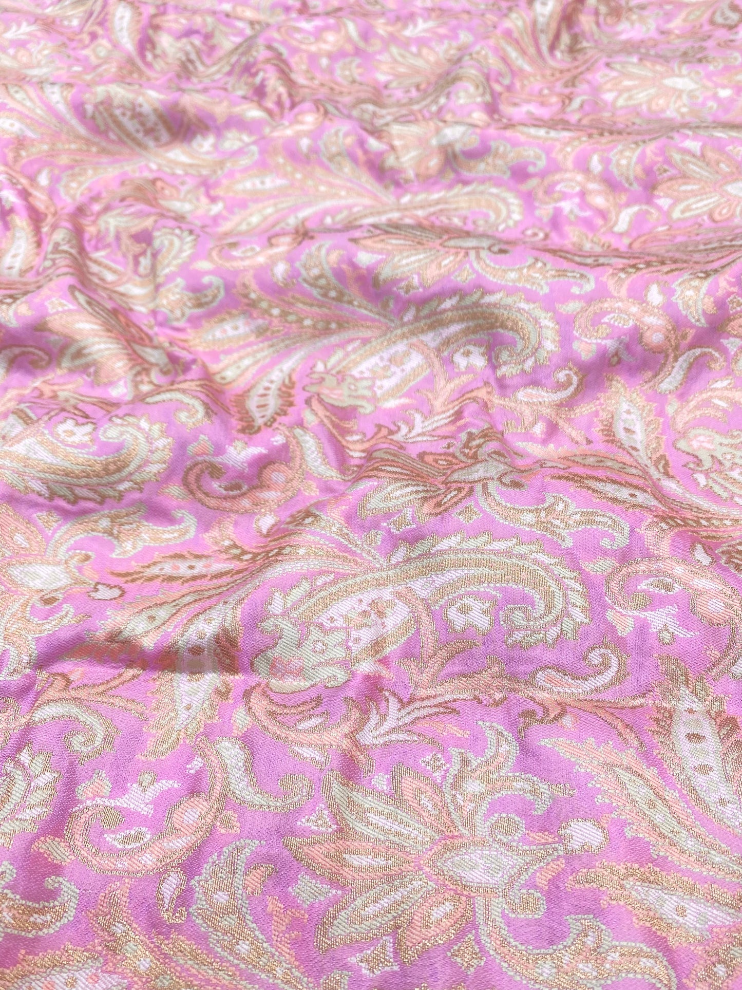 Pure Kimkhwab Weaving (colors available) 44"inch