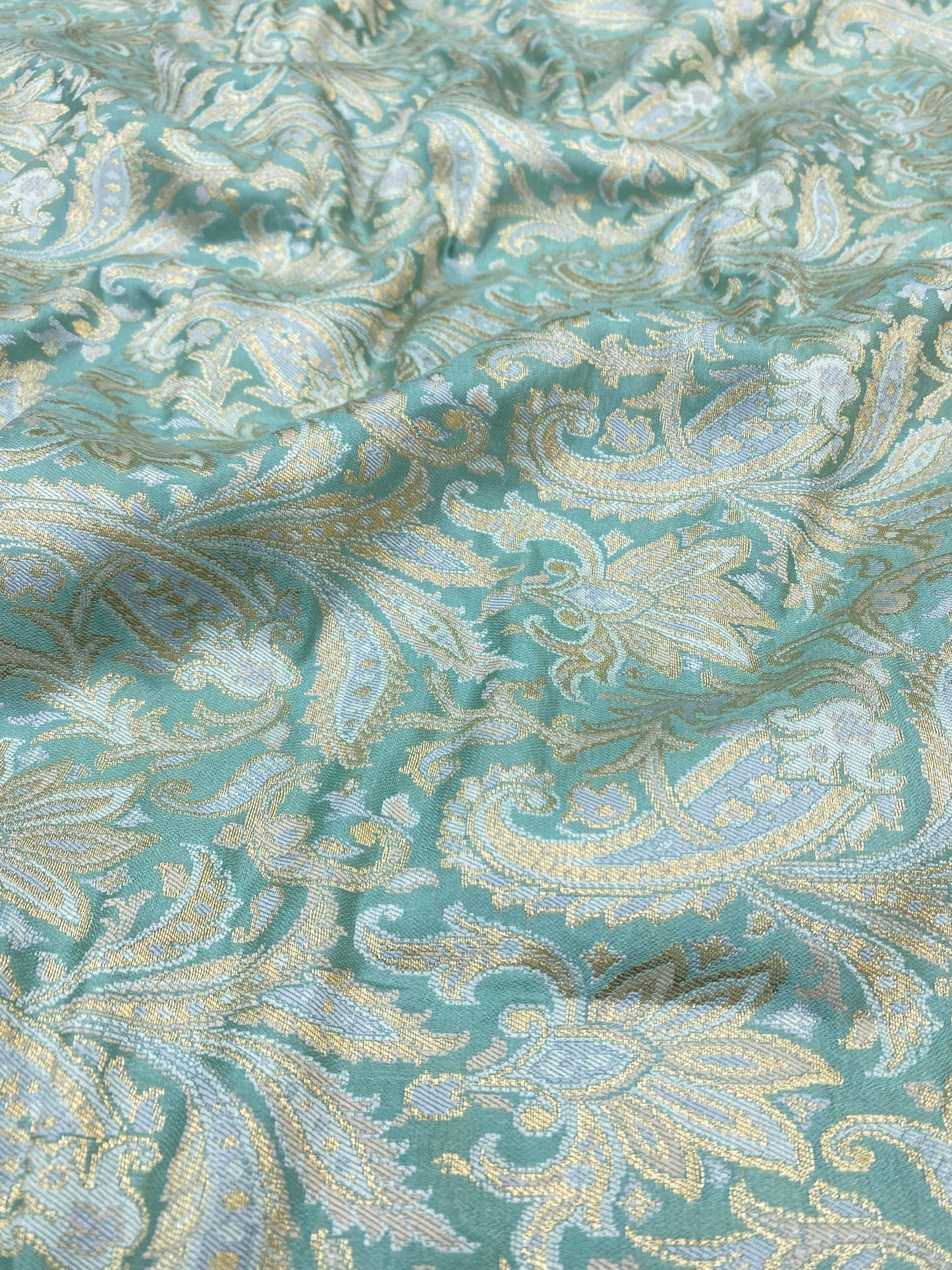 Pure Kimkhwab Weaving (colors available) 44"inch