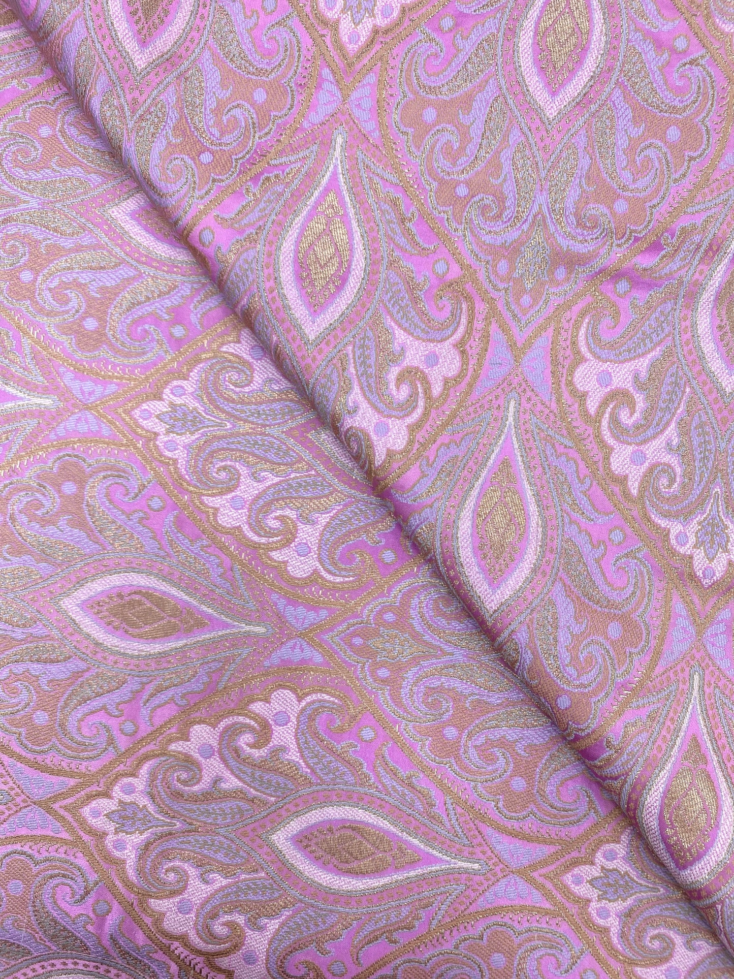 Pure Kimkhwab Weaving Fabric (colors available) 44"inch