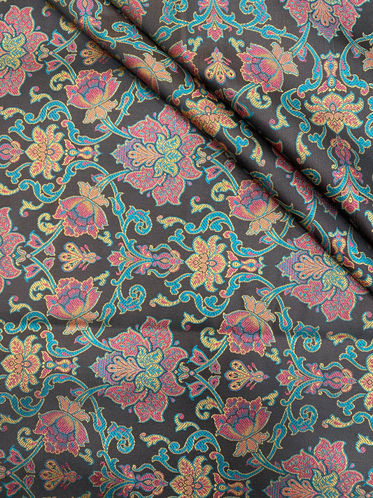 Pure Banarasi Brocade Fabric (colors available) 44"inch