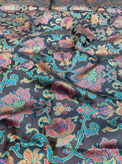Pure Banarasi Brocade Fabric (colors available) 44"inch