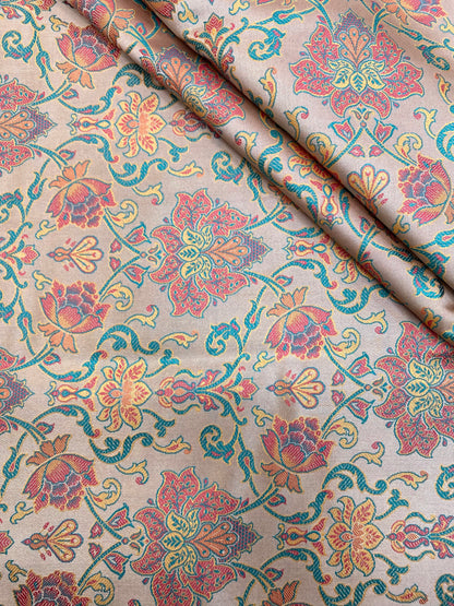 Pure Banarasi Brocade Fabric (colors available) 44"inch