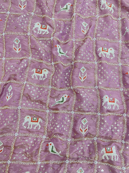 Tissue Beads Embroidery (Color Available) (44"Inch)