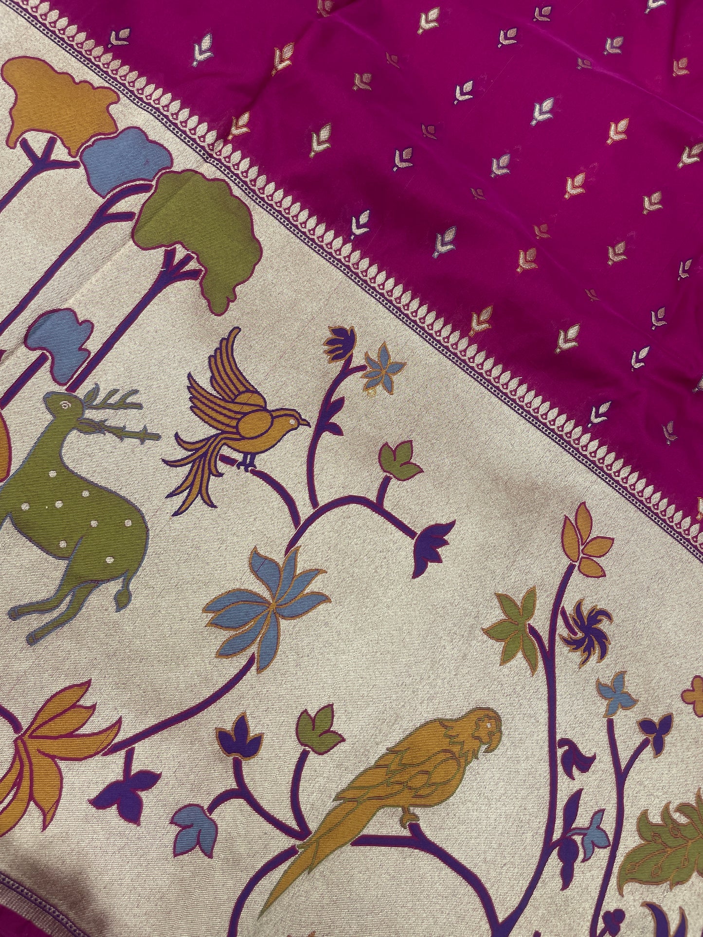 Pure Katan Silk Paithni Border (Color Available)