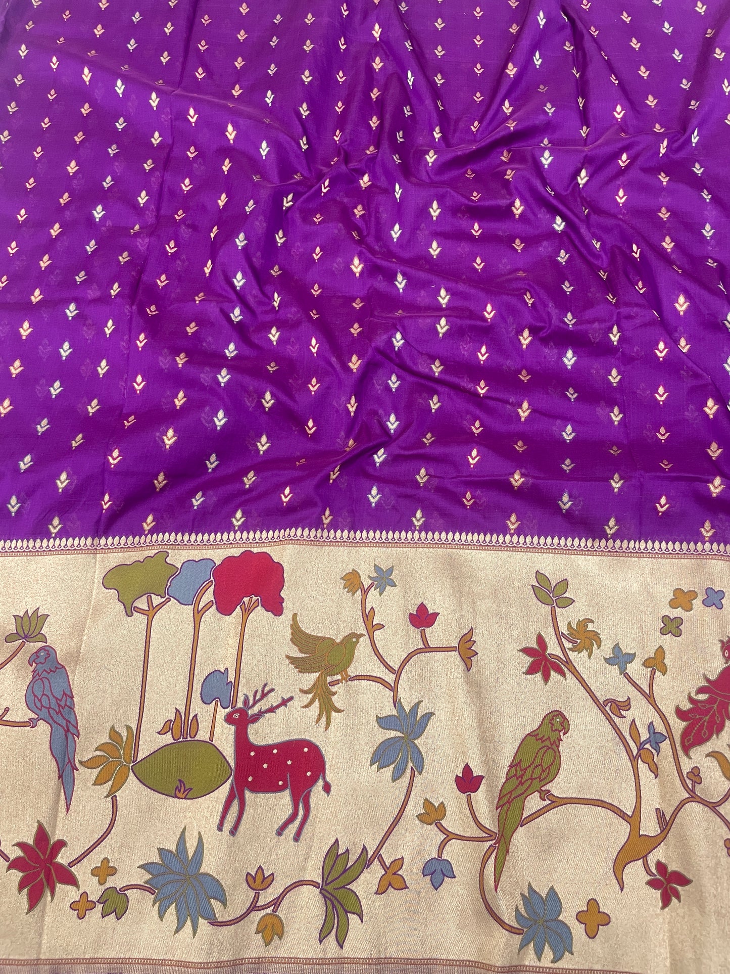 Pure Katan Silk Paithni Border (Color Available)