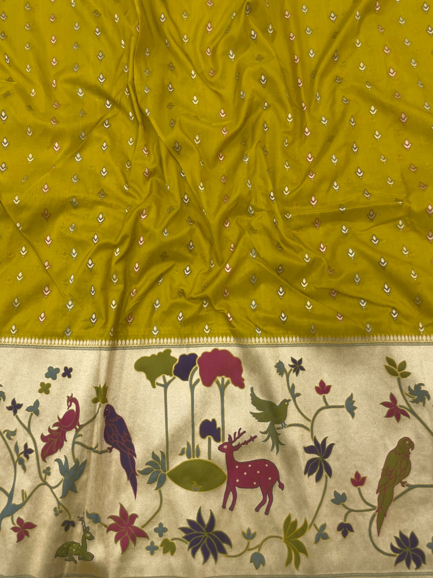 Pure Katan Silk Paithni Border (Color Available)