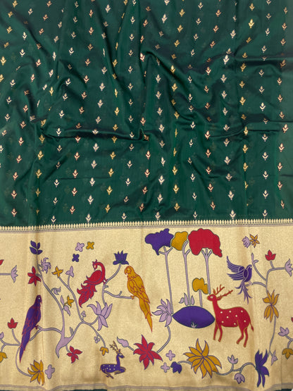 Pure Katan Silk Paithni Border (Color Available)