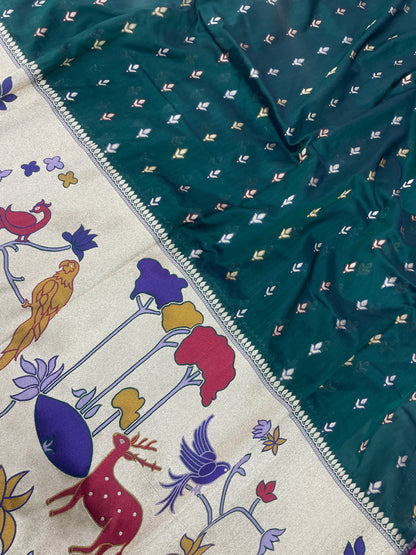 Pure Katan Silk Paithni Border (Color Available)