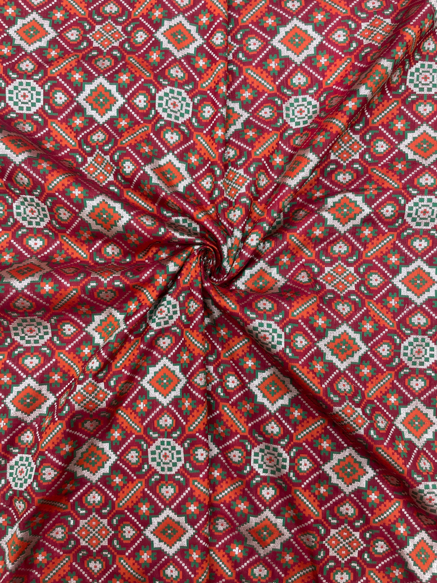 Banarasi Brocade Patola Weaving (Color Available) 44"Inch