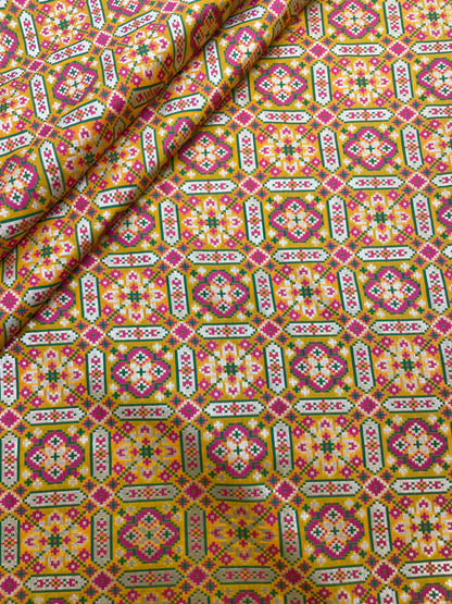 Banarasi Brocade Patola Weaving (Color Available) 44"Inch