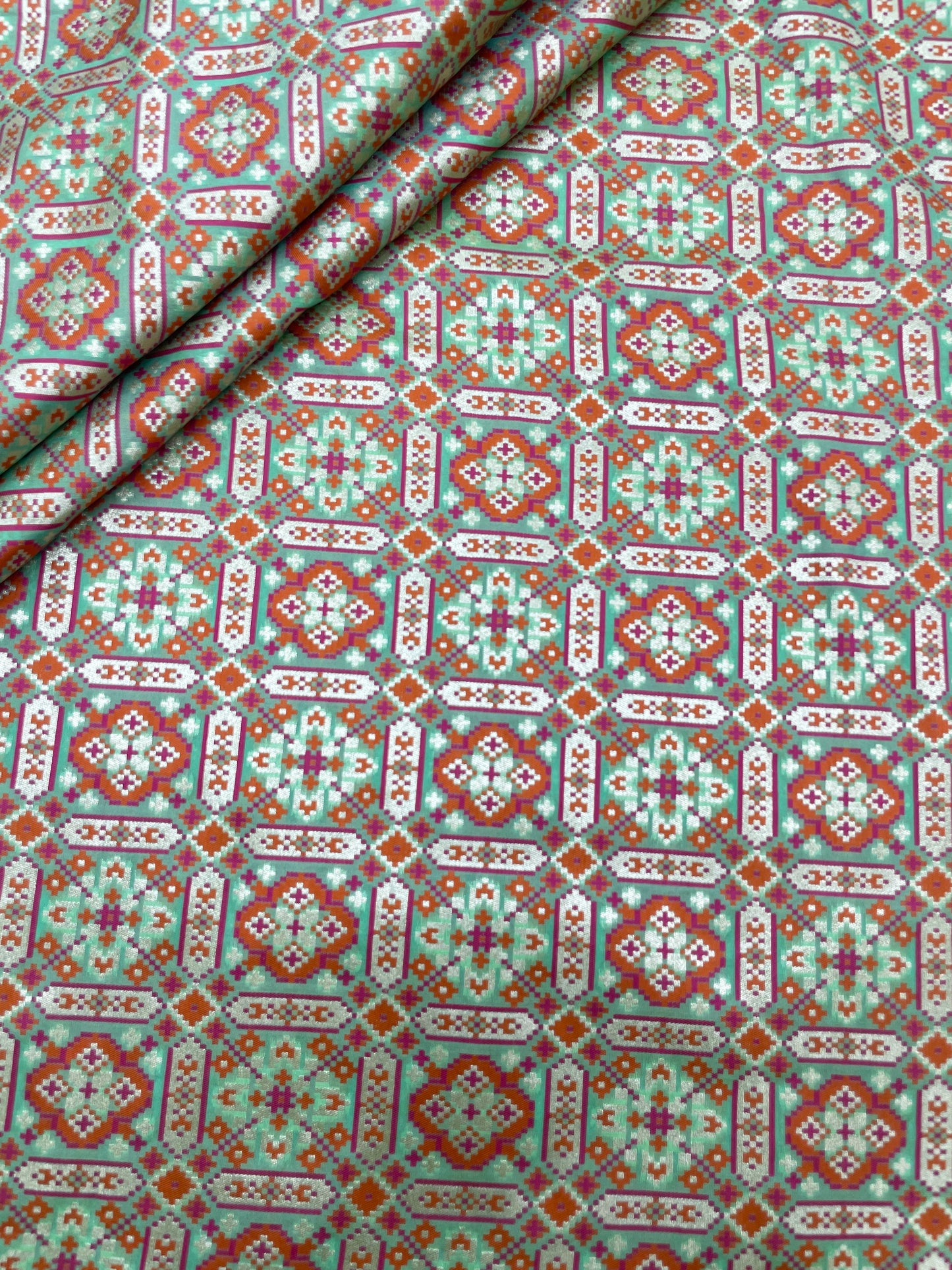 Banarasi Brocade Patola Weaving (Color Available) 44"Inch