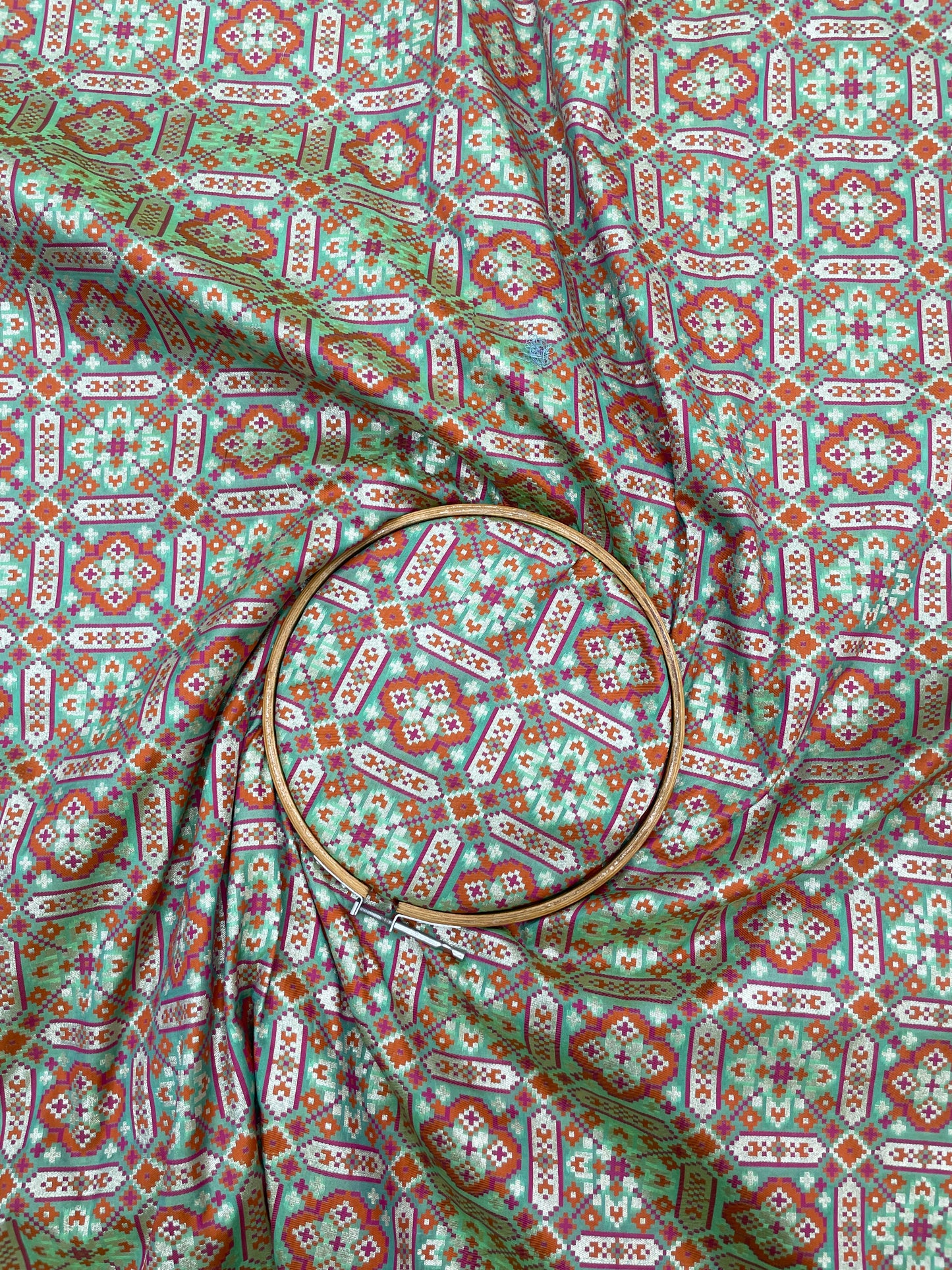 Banarasi Brocade Patola Weaving (Color Available) 44"Inch