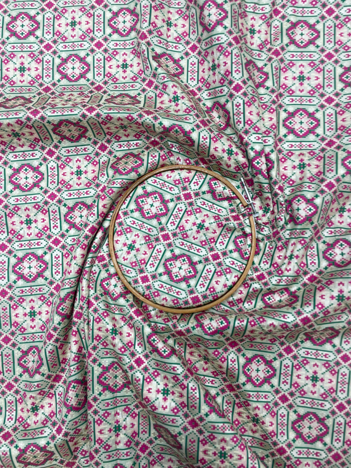 Banarasi Brocade Patola Weaving (Color Available) 44"Inch