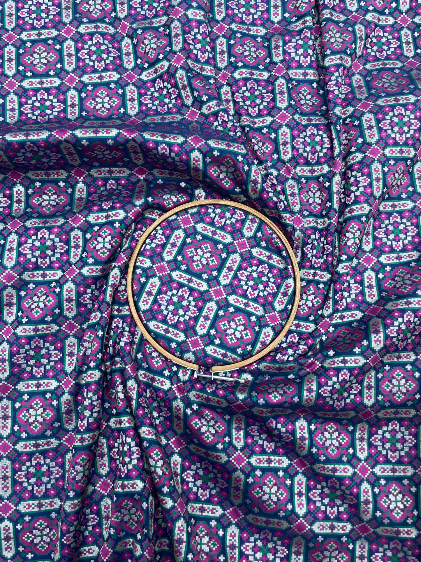 Banarasi Brocade Patola Weaving (Color Available) 44"Inch