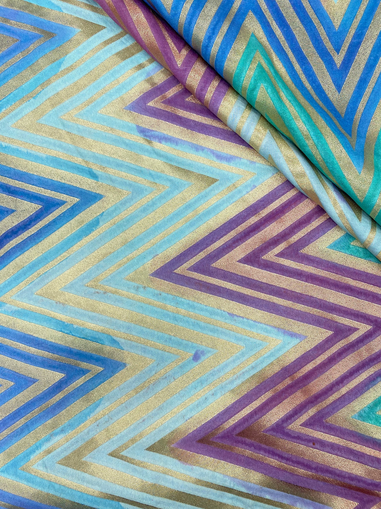 Shaded Banarasi Silk Brocade (Color Available) 44 Inch