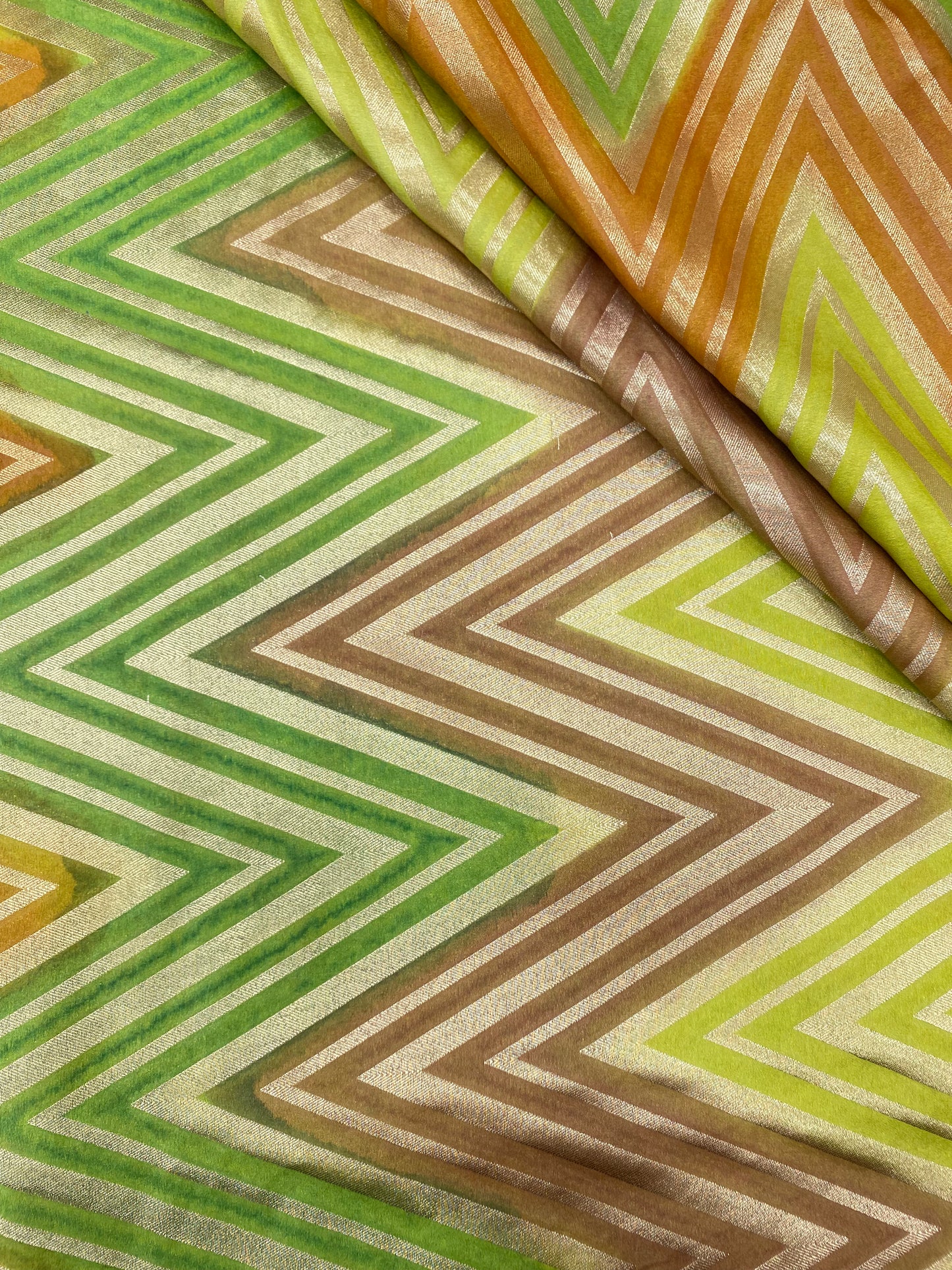 Shaded Banarasi Silk Brocade (Color Available) 44 Inch