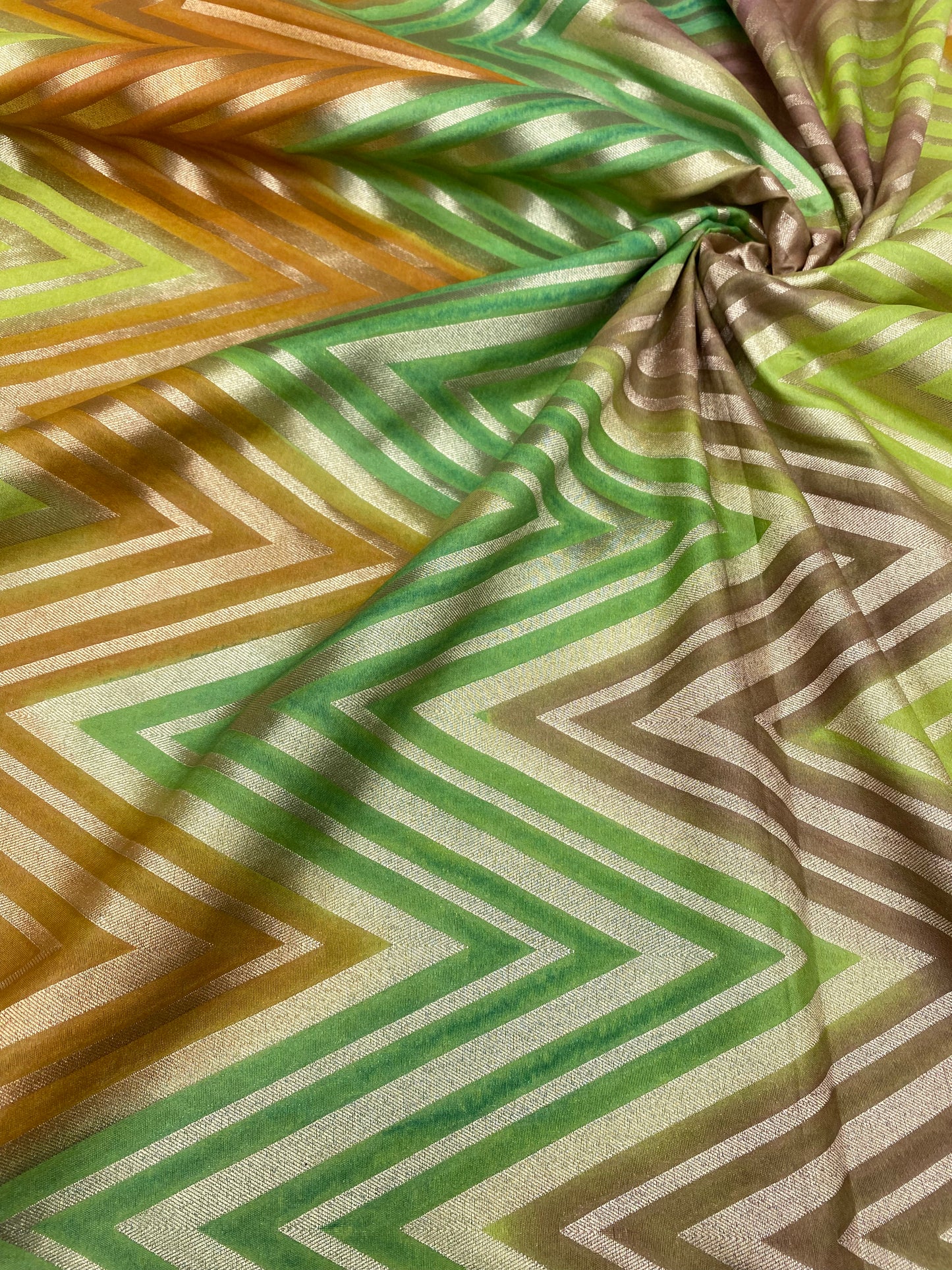 Shaded Banarasi Silk Brocade (Color Available) 44 Inch