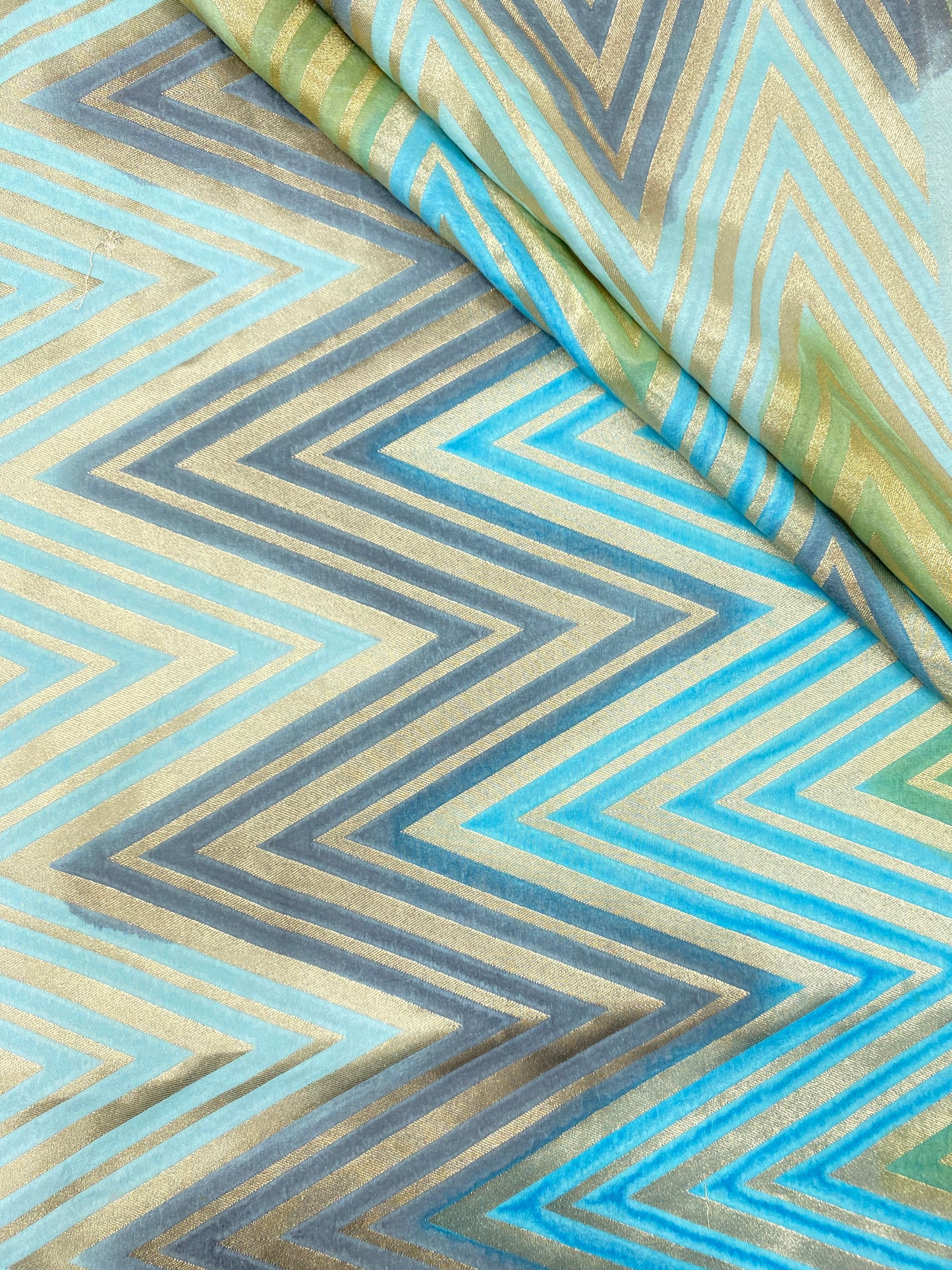 Shaded Banarasi Silk Brocade (Color Available) 44 Inch