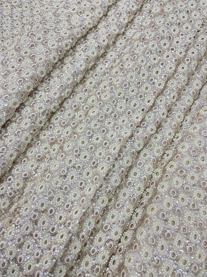 Tissue Beads And Mirror Embroidery (44"Inch)