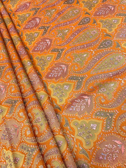 Banarsi Brocade Position Print (Color Available)