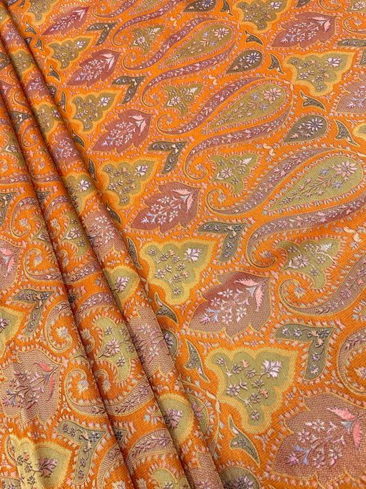 Banarsi Brocade Position Print (Color Available)