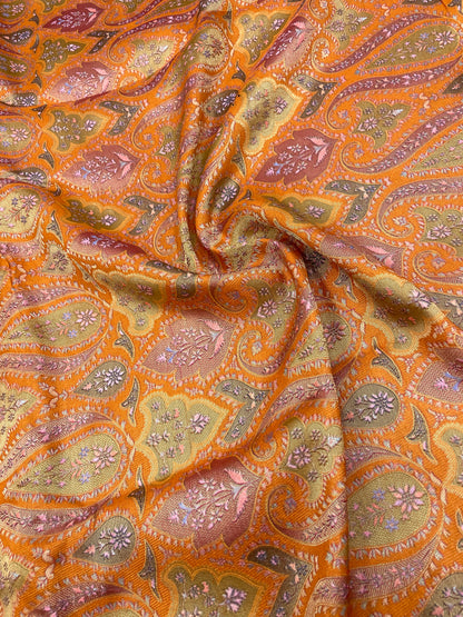 Banarsi Brocade Position Print (Color Available)